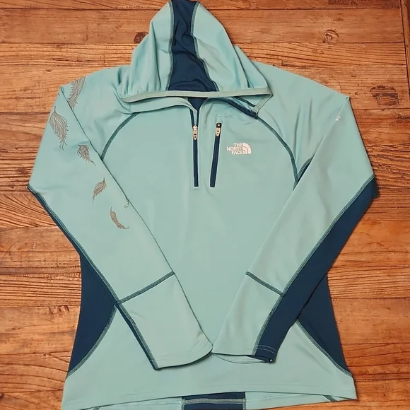 The North Face Flight Series Vapor Wick Hoodie 1/2 Zip Shirt - Picture 6 of 14
